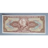 Brazilia 20 Cruzeiros 1962 XF+