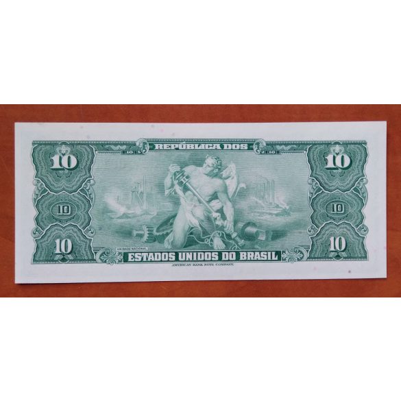 Brazilia 10 Cruzeiros 1963 Unc