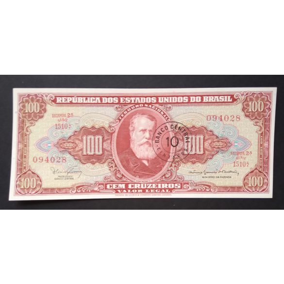 Brazília 10 Centavos 1966/67 Unc