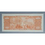 Brazilia 1 Cruzeiro Novo 1000 Cruzeiros overstamp 1966 Unc