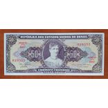 Brazilia 5 Centavos overprint 50 Cruzeiros 1966 Unc