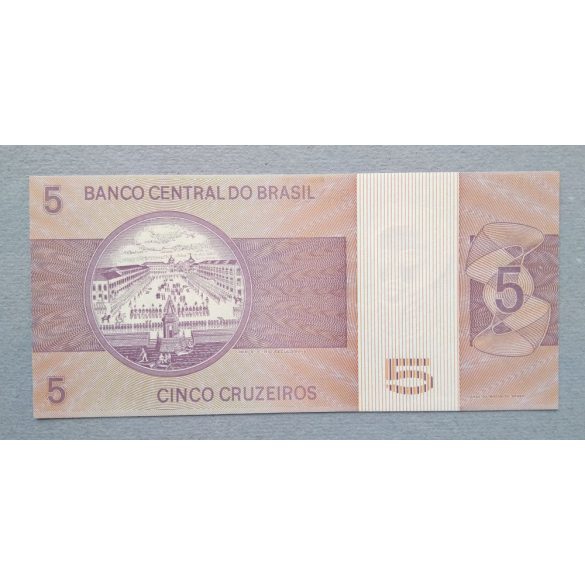 Brazil 5 Cruzeiros 1974 Unc