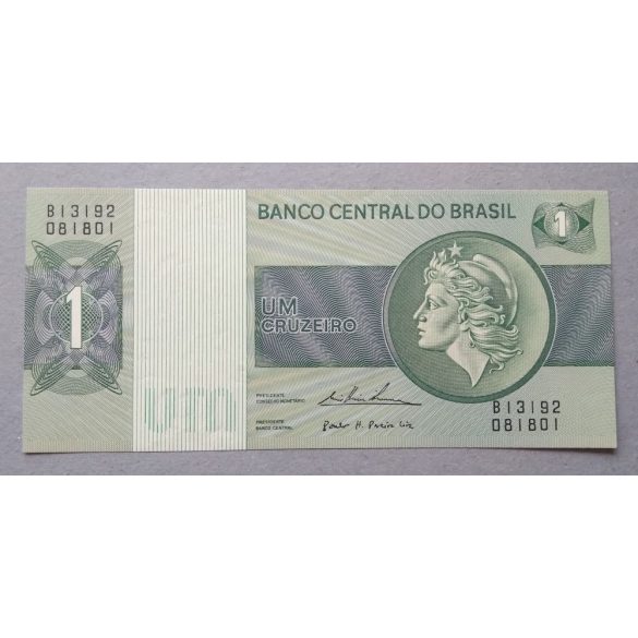 Brazilia 1 Cruzeiro 1975 Unc