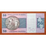 Brazilia 50 Cruzeiros 1980 Unc