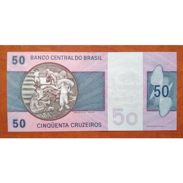 Brazilia 50 Cruzeiros 1980 Unc