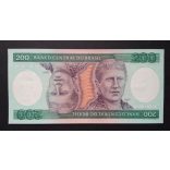 Brasilia 200 Cruzeiros 1984 Unc