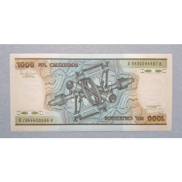 Brazil 1000 Cruzeiros 1985 Unc
