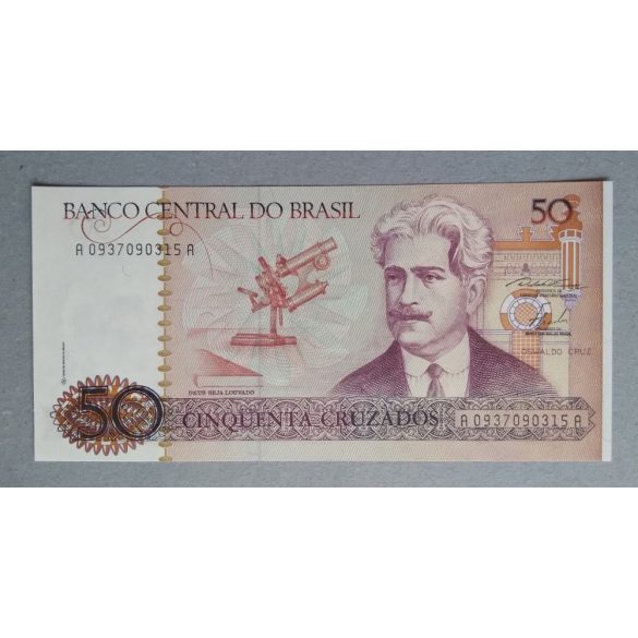 Brazília 50 Cruzados 1986 Unc