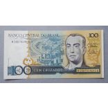 Brazilia 100 Cruzados 1987 Unc