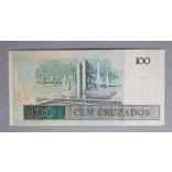 Brazilia 100 Cruzados 1987 Unc