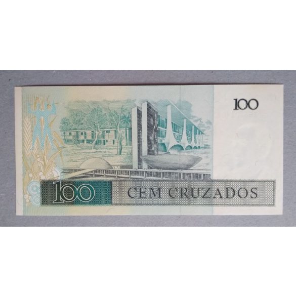 Brazilia 100 Cruzados 1987 Unc