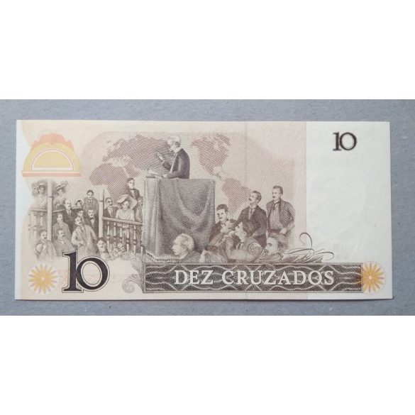 Brazilia 10 Cruzados 1987 Unc