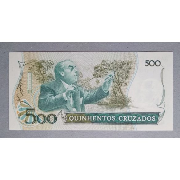 Brazilia 500 Cruzados 1987 Unc
