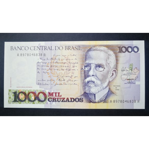 Brazília 1000 Cruzados 1988 Unc