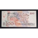 Brazil 100 Cruzados  Novos 1989 Unc