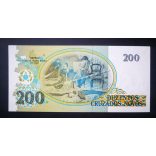 Brazilia 200 Cruzados Novos 1990 Unc