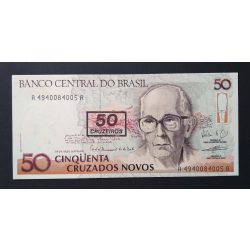 Brazil 50 Cruzeiros 1990 Unc