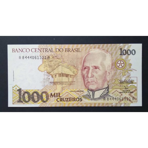 Brazília 1000 Cruzerios 1991 Unc