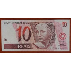 Brazil 10 Reais 1997 VF