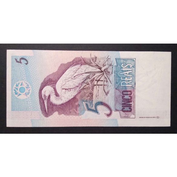Brazil 5 Reais 1997 Unc