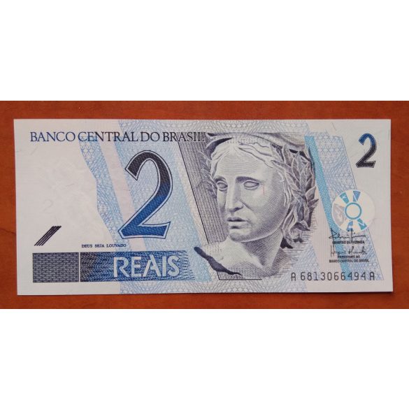 Brazília 2 Reais 2003 Unc