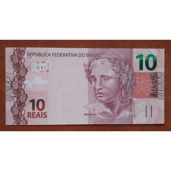 Brazilia 10 Reais 2010 Unc