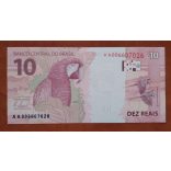 Brazilia 10 Reais 2010 Unc