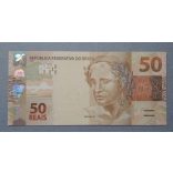 Brazilia 50 Reais 2010 Unc