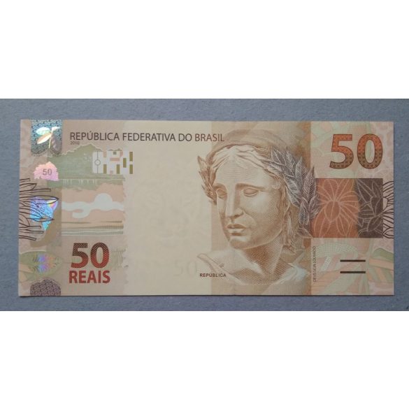 Brazília 50 Reais 2010 Unc