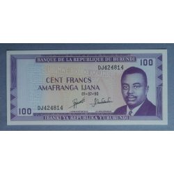 Burundi 100 Francs 1990 UNC