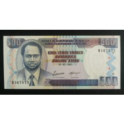 Burundi 500 Francs 1995 UNC