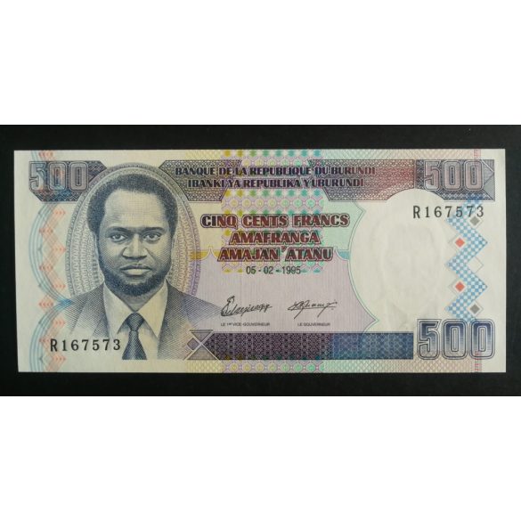 Burundi 500 Francs 1995 UNC