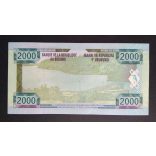 Burundi 2000 Francs 2008 UNC