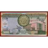 Burundi 5000 Francs 2008 UNC