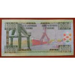 Burundi 5000 Francs 2008 UNC