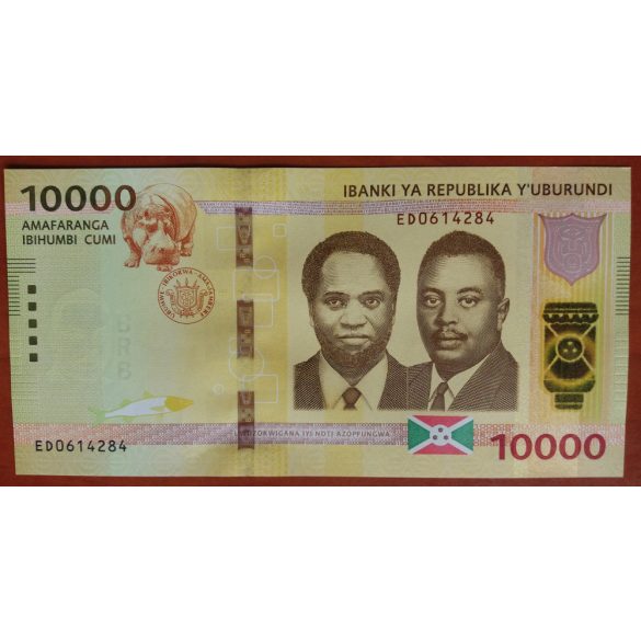 Burundi 10000 Francs 2018 UNC