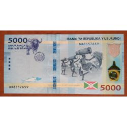 Burundi 5000 Francs 2018 UNC