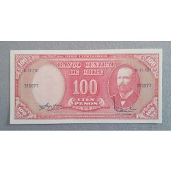 Chile 100 Pesos/10 Centesimos 1960 Unc