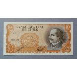 Chile 10 Escudos 1967 Unc