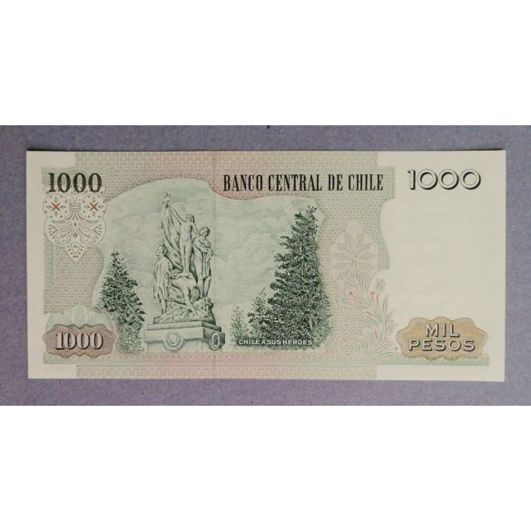 Chile 1000 Pesos 1987 Unc