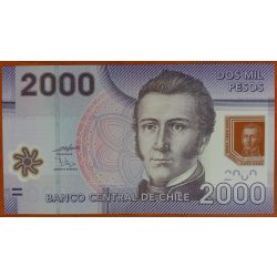 Chile 2000 Pesos 2009 UNC