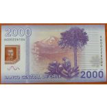 Chile 2000 Pesos 2009 UNC