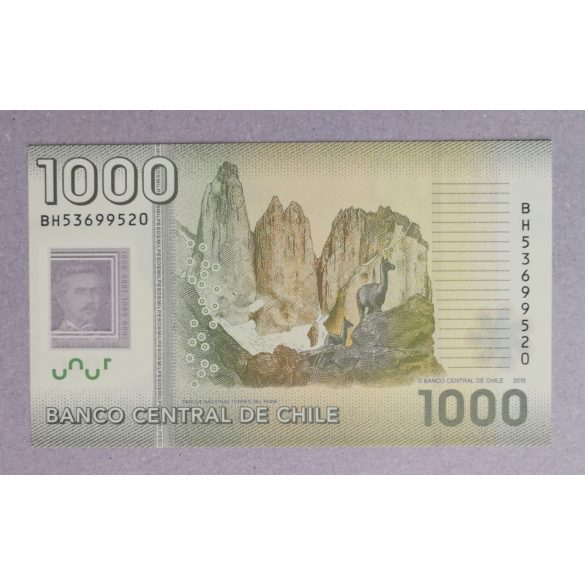 Chile 1000 Pesos 2015 Unc
