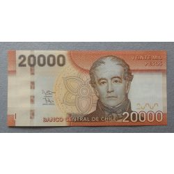 Chile 20000 Pesos 2015 Unc