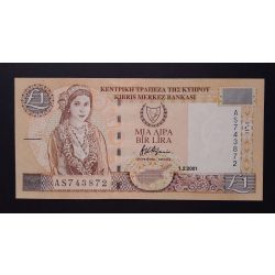 Ciprus 1 Lira 2001 Unc