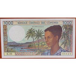 Comoros 1000 Francs 1994 UNC