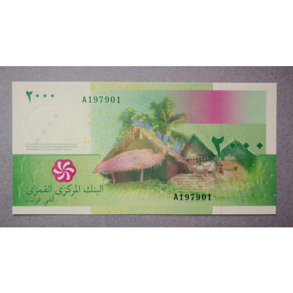 Comore-szigetek 2000 Francs 2005 UNC