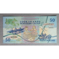 Cook Islands 50 Dollars 1992 Aunc