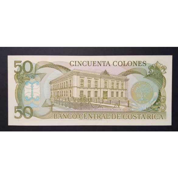 Costa Rica 50 Colones 1992 UNC 
