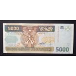 Costa Rica 5000 Colones 2005 UNC